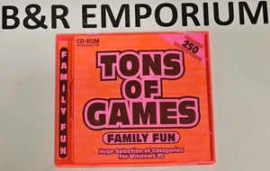Tons of Games: Family Fun - (1997 International Software Values) - Used CD-ROM - Picture 1 of 3