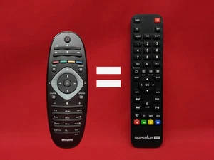 Mando a Distancia REEMPLAZABLE para TV PHILIPS / Modelo TV: 32PFL6626T/12 - Imagen 1 de 2