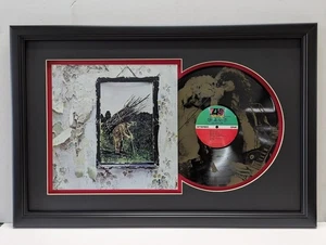 Led Zeppelin Laser Etched Limited Edition LP Display - Picture 1 of 6