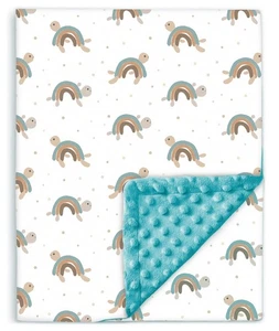 Babydecke - Kinderbettdecke - Baby Bettdecke - 100 x 135 cm - Baumwolle - Bild 1 von 7
