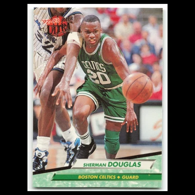 Sherman Douglas #20 1992 Fleer Ultra Boston Celtics Basketball Card NBA NM - Image 1 of 3