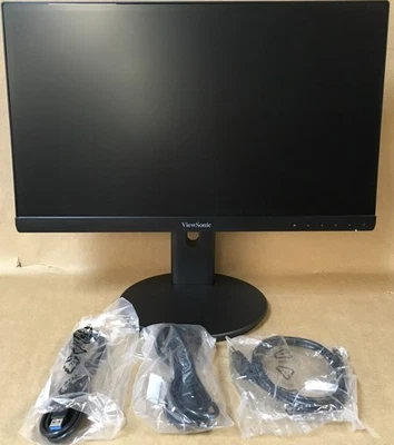 ViewSonic VG2253 22" Full HD Widescreen IPS LCD Ergonomic Monitor 1080p HDMI - Image 1 of 4