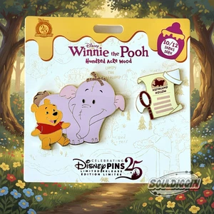 Disney 2025 Winnie The Pooh Hundred Acre Wood Lumpy Heffalump Pin 10/12 ✨ - Picture 1 of 1