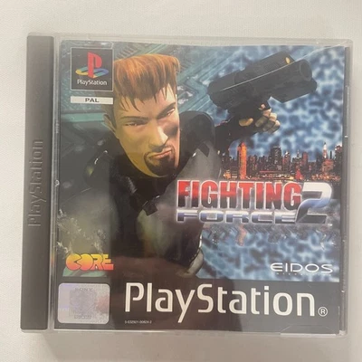 Fighting Force 2 Sony Playstation 1 PS1 PSX PAL Game No Manual Tested AUS Seller - Image 1 of 3