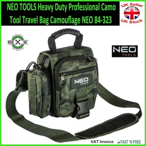 NEO TOOLS Heavy Duty Professiona Camo Tool Travel Bag Camouflage NEO 84-323 - Picture 1 of 13