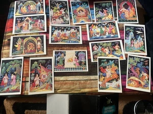 Juego de postales rusas soviéticas 1987 vintage - La princesa rana  - Imagen 1 de 15