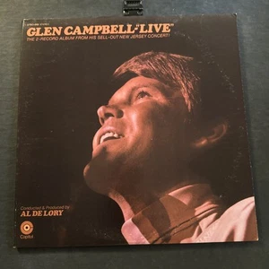 GLEN CAMPBELL LIVE DOUBLE LP on CAPITOL STBO268 1ST PRESSING GATEFOLD EXCELLENT! - Imagen 1 de 5