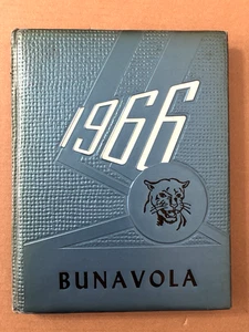 Vintage 1966 Bunavola Bunkie High School Yearbook - Bunkie Louisiana - Picture 1 of 13