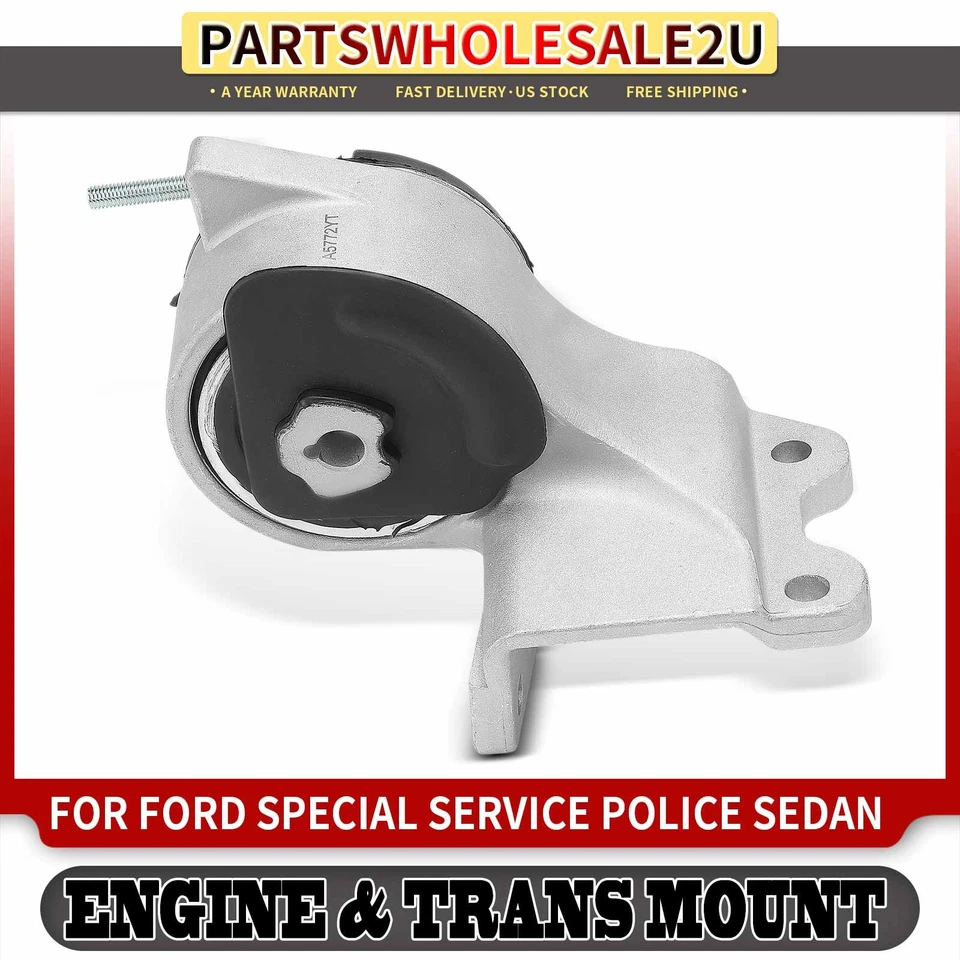 LH Transmission Mount for Ford Special Service Police Sedan Taurus Lincoln MKT Foto 1 de 4