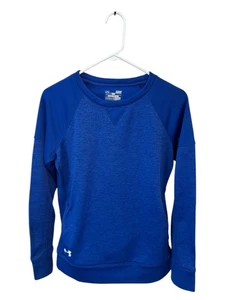 Under Armour Loose Fit Crewneck Sweatshirt With Pockets Adult Small - Picture 1 of 4