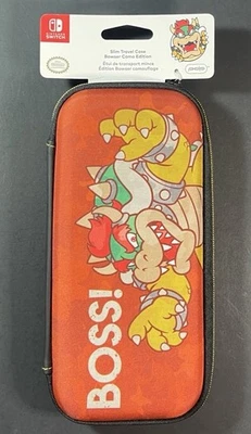 Funda de Viaje Delgada Oficial Nintendo Switch [Edición Bowser Camo] NUEVA Foto 1 de 4