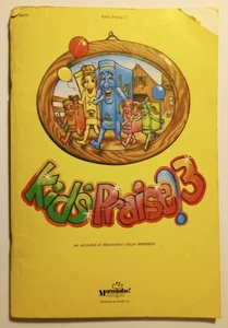Psalty's Kids Praise 3 songbook 1980 Maranatha Music Psalty Funtastic Family - Picture 1 of 8