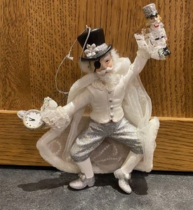 Kurt Adler NUSSKNACKER SUITE Kris Kringle Weihnachtsschmuck Neu mit Etikett selten W5949 - Bild 1 von 5