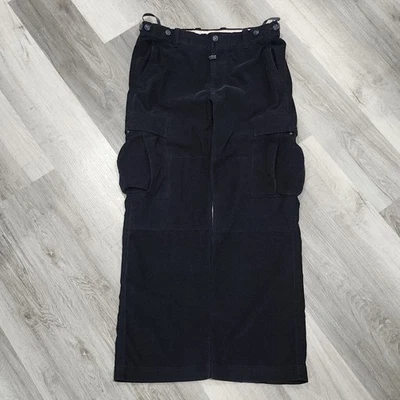 Calça cargo vintage Y2K Gap veludo skatista folgado paraquedista militar 36x34 - Imagem 1 de 4