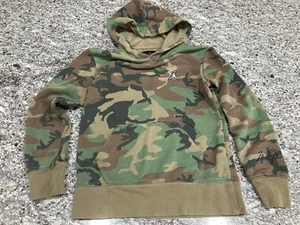 Nike Air Jordan Brand Jumpman Camo Camouflage 8-10 Youth  Hoodie - Picture 1 of 7
