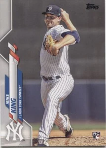 Tarjeta base de novato Mike King RC 2020 Topps Update - New York Yankees - #U-293 - Imagen 1 de 1