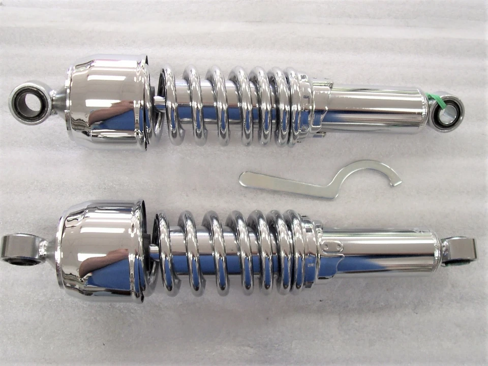 Amortiguadores cromados descendentes cortos Honda GL1500 Goldwing Heavy Duty 12,5"  Foto 1 de 1