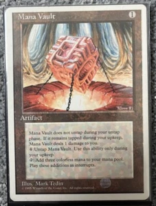 Mana Vault (Fourth Edition (4ED) Magic Karte MTG englisch (Manaschatz) Ex - Bild 1 von 1