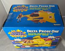 Vintage 1985 Kenner Super Powers DELTA PROBE ONE Vehicle Complete with Box