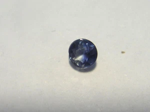 Sapphire Gemstone Round Cut 3 mm 0.15 carat Gem Blue Natural Sapphire - Picture 1 of 3