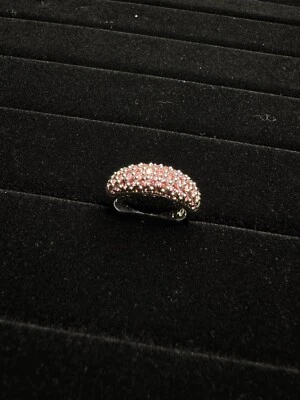 Кольцо Maeva с розовым кристаллом Swarovski размер 6,75 - Изображение 1 из 4