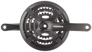 Shimano Tourney FC-TY501 Crankset - 170mm, 6/7/8-Speed, 42/34/24t, Riveted, Squa - Picture 1 of 1