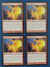 MTG 4x Runeflare Trap x4 NM Zendikar Magic Playset