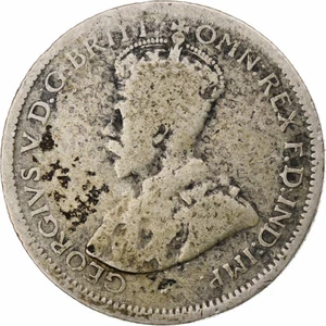 [#1184398] Australia, George V, Sixpence, 1923, Melbourne, VF, Silver, KM:25 - Picture 1 of 2