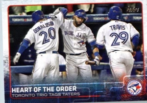 2015 Topps Update #US187 Heart of the Order Toronto Blue Jays - Picture 1 of 1