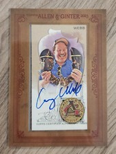 2023 Allen & Ginter Framed Mini Auto Card Complete Your Set Pick & Choose