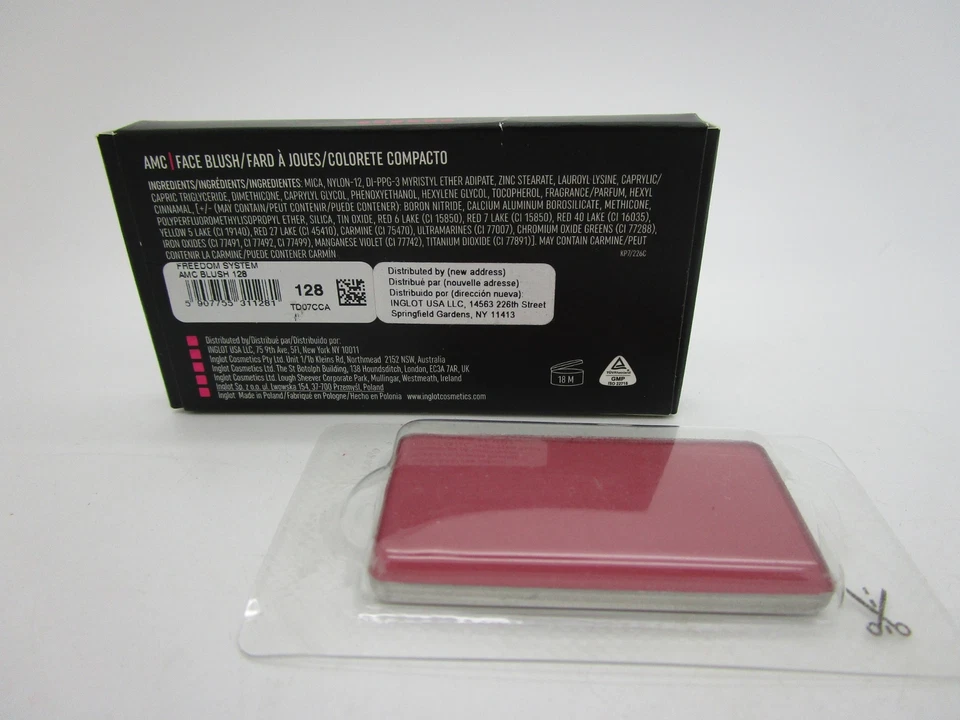 Tono: 128 INGLOT Freedom System AMC rubor facial Foto 1 de 1