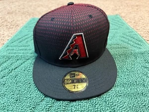 New Era MLB On-Field 59Fifty Fitted Cap Arizona Diamondbacks Size 7 1/8 - Picture 1 of 5