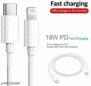 PD 18W MFi Certified Charging Type-C to Lightning Cable For Apple iPhone 14 13 - Photo 1 sur 4
