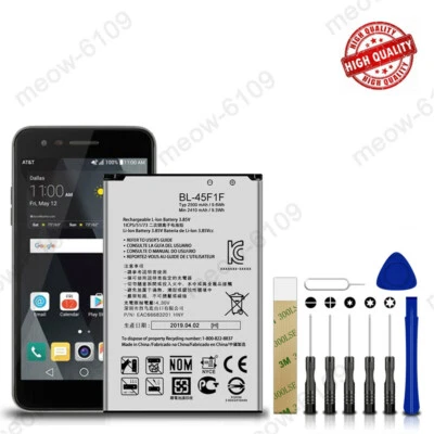 Para Sprint LG Tribute Empire LM-X220PM Batería de Reparación BL-45F1F EAC63321601 Herramienta Foto 1 de 4