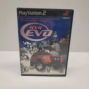 4x4 EVO (PS2 Sony PlayStation 2, 2001) CIB gioco di corse fuoristrada completo testato - Foto 1 di 5