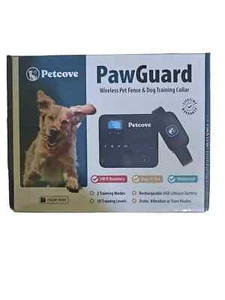 PETCOVE PawGuard Wireless Pet Fence & Dog Training Collar - Picture 1 of 2