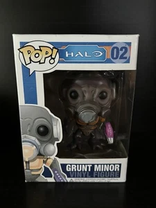 Funko Pop! Halo #02 GRUNT MINOR - Original 2011 Bungie Vaulted Vinyl Figure Rare - Picture 1 of 9