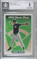 1993 Topps Derek Jeter #98 BGS 5 Rookie HOF