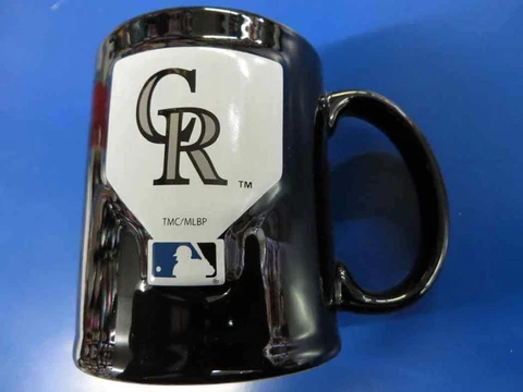 Colorado Rockies MLB Pro Baseball Sports Fan Gift Sculpted Ceramic Coffee Mug Cover