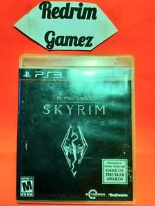 Elder Scrolls V Skyrim Black Label PS3 Video Games Fantasy Role-Playing - Picture 1 of 3