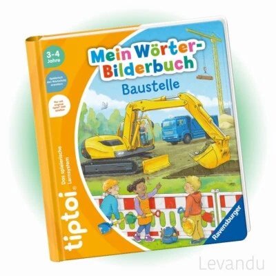 RAVENSBURGER tiptoi® Buch - Mein Wörter-Bilderbuch - Baustelle - NEU - Bild 1 von 4