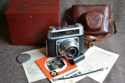 Rare Rangefinder camera FED-10 Industar-61 l/d  factory set - Image 1 of 4