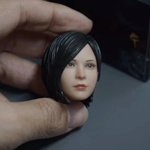 1/6 Ada Wong Black Hair Head Sculpt Model Toy For 12'' Female PHICEN Figure Body - Picture 1 of 3