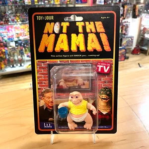 CUSTOM CARDED BABY SINCLAIR ABC's DINOSAURS 3" FIGURE 'NOT THE MAMA' - Picture 1 of 3