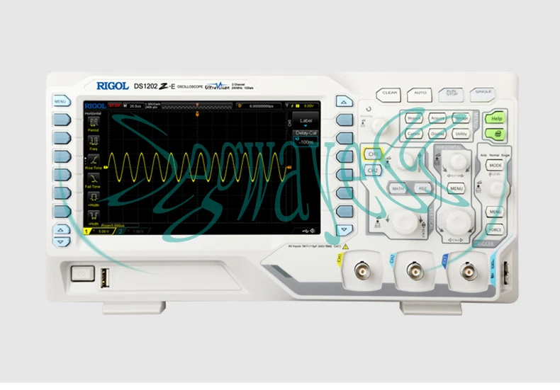RIGOL DS1202Z-E Digital Oscilloscope 2 Channels 200 MHz 1 GSa/s 24 MB 7" LCD NEW - Image 1 of 1