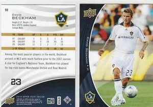 2010 Upper Deck MLS David Beckham #151 LA Galaxy UD Soccer - Picture 1 of 1