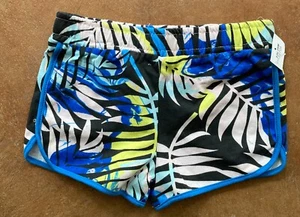 New Ideology Baby Toddler Tropical Leaf Print Short, Multicolor, Size 5 - Picture 1 of 1