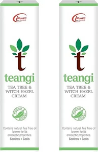 x2 Lanes Teangi Teebaum & Hamamelis antiseptische antibakterielle Creme 28g - Bild 1 von 2