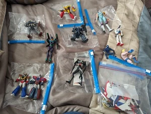 Vintage Bandai Fusion Works Gundam Japan Mini Collectible Figures Lot Anime - Picture 1 of 9