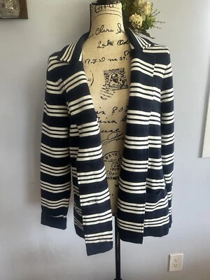 Blazer Charter Club Feminino Azul Marinho Escritório Costeiro Tamanho M - Imagem 1 de 4